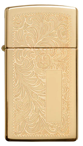 Zippo Slim HP Brass Venetian 1652B