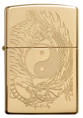 Zippo Tiger Dragon Design 49024