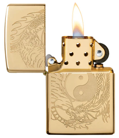 Zippo Tiger Dragon Design 49024