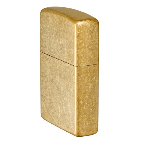 Zippo Tumbled Brass 49477 - Fourteen Ninety Two