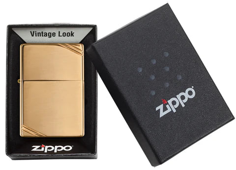 Zippo Vintage High Polish Brass 270