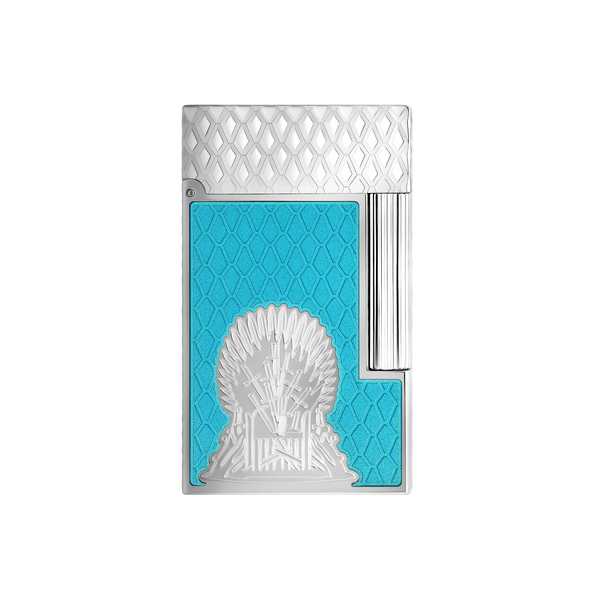 S.T. Dupont LINE 2 Lacquered Game of Thrones Icy Blue Lighter C16412