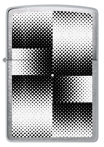 Zippo Black & White Checker Illusions 200-110656