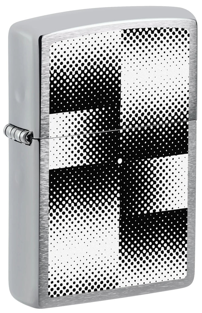 Zippo Black & White Checker Illusions 200-110656