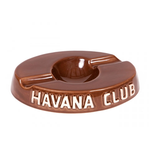 Club Havana Socio Ashtray - Havana Brown/Brun Havane