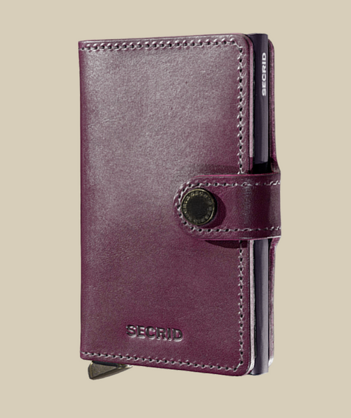 SECRID Miniwallet Premium Dusk Bordeaux