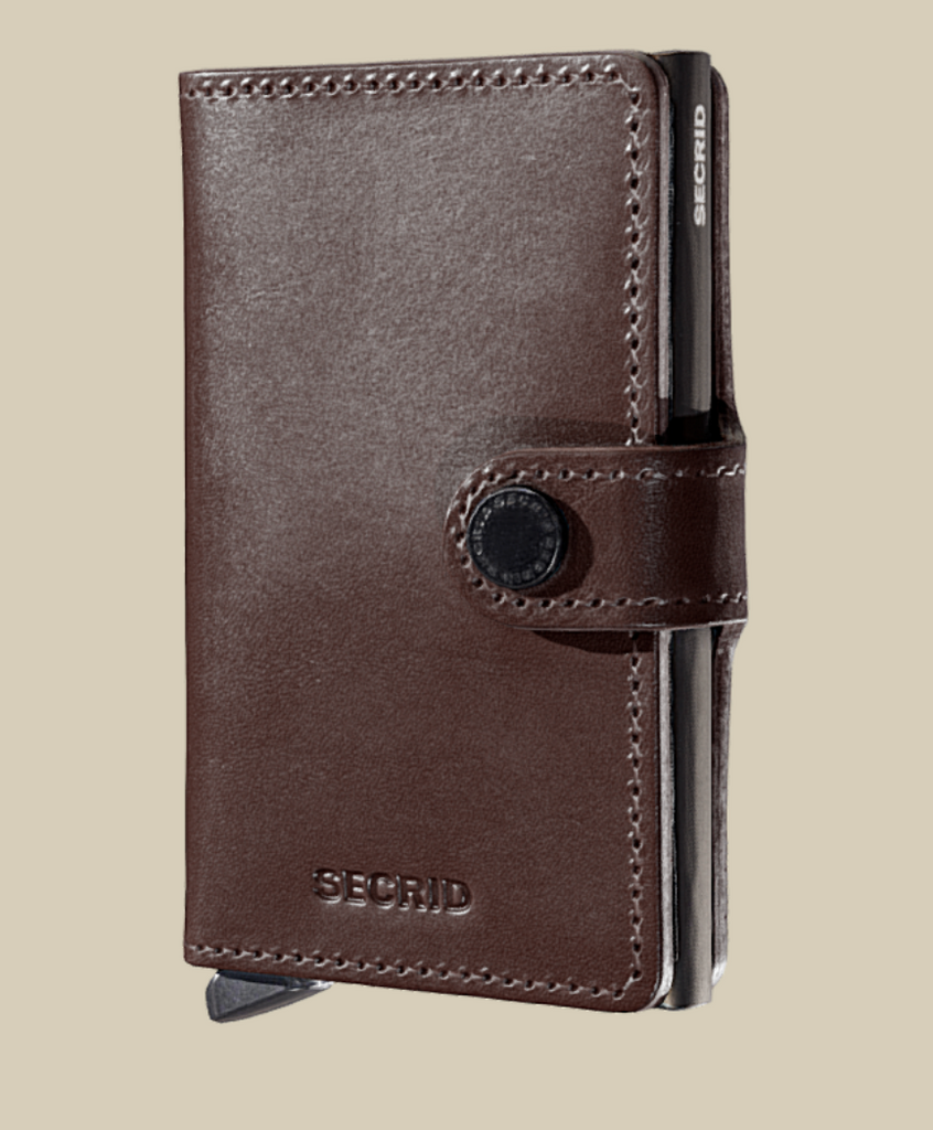 SECRID Miniwallet Premium Dusk Dark Brown