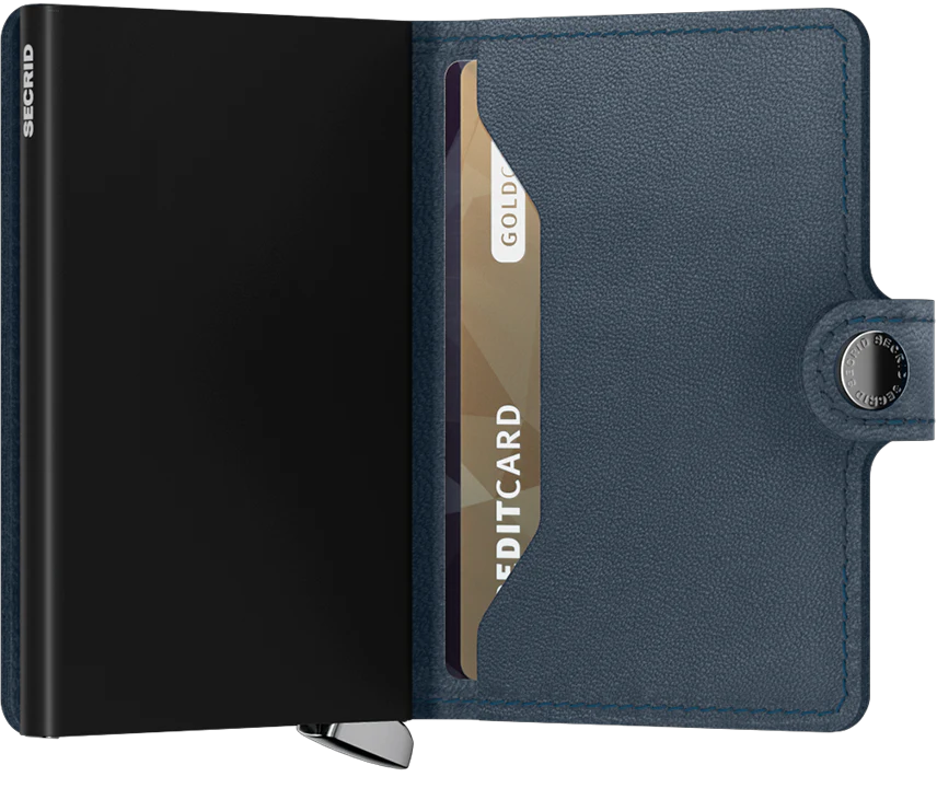 SECRID Miniwallet Premium Emboss Lines Teal