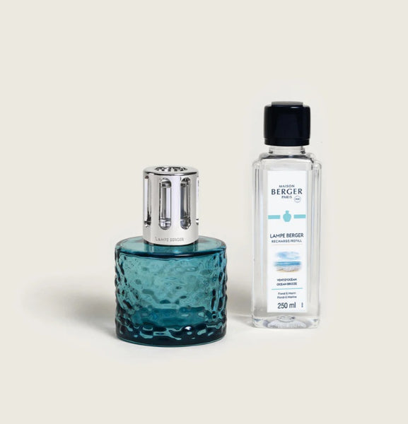 Lampe Berger - Mirage Azure Fragrance Lamp Gift Set with Ocean Breeze