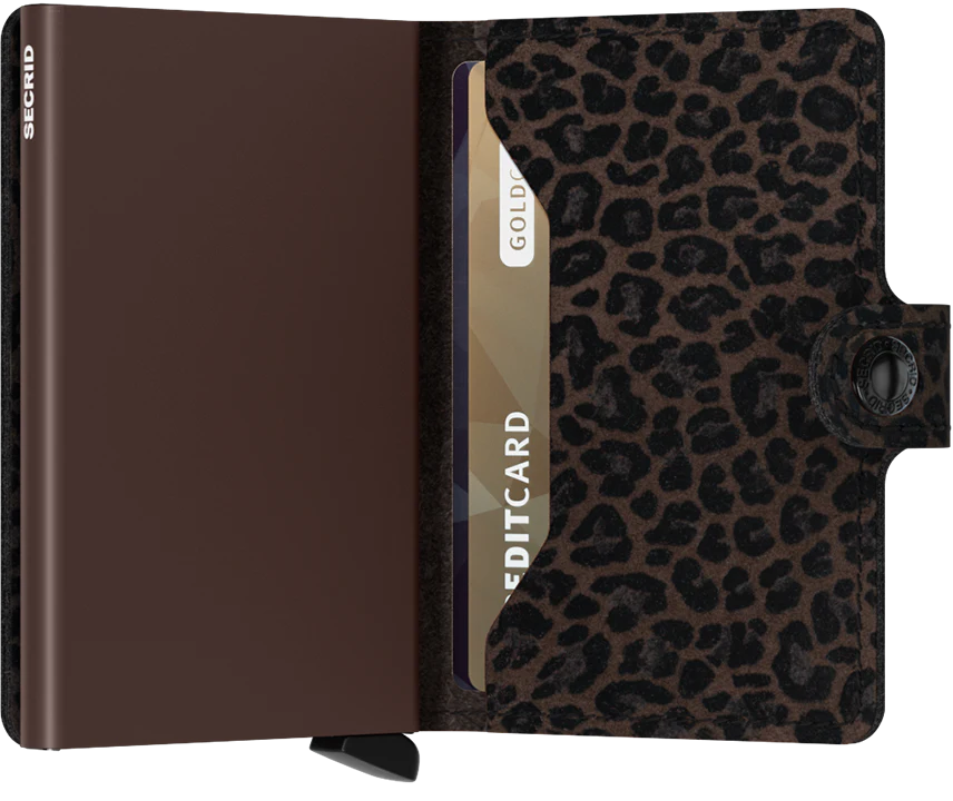 SECRID Miniwallet Leo Brown