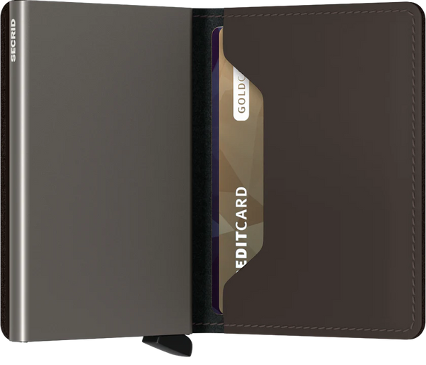 SECRID Slimwallet Matte Truffle