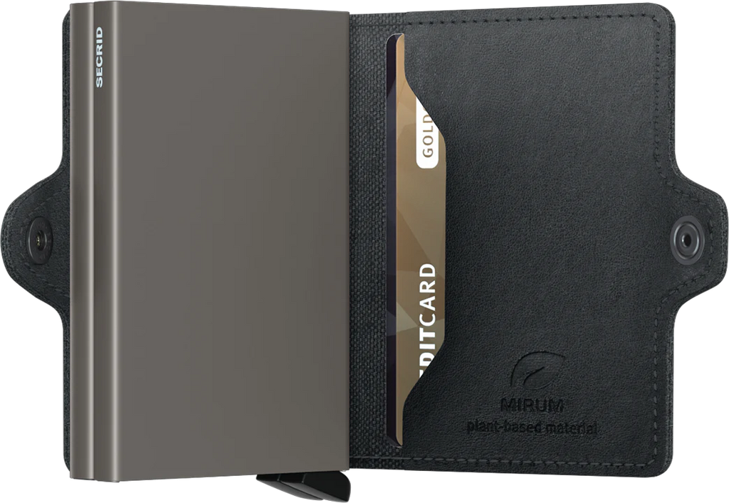 SECRID Twinwallet Plant-based Mirum Black