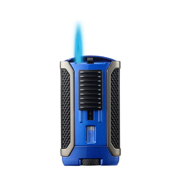 Colibri Apex Metallic Blue Torch Lighter LI410T4