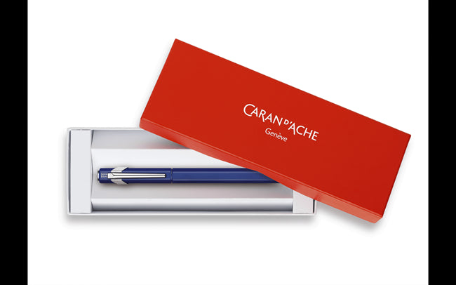 Caran D'Ache Fountain Pen 849 Metal Blue